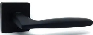 Ручка дверна KEDR R08-767 BLACK MAT (чорний матовий)